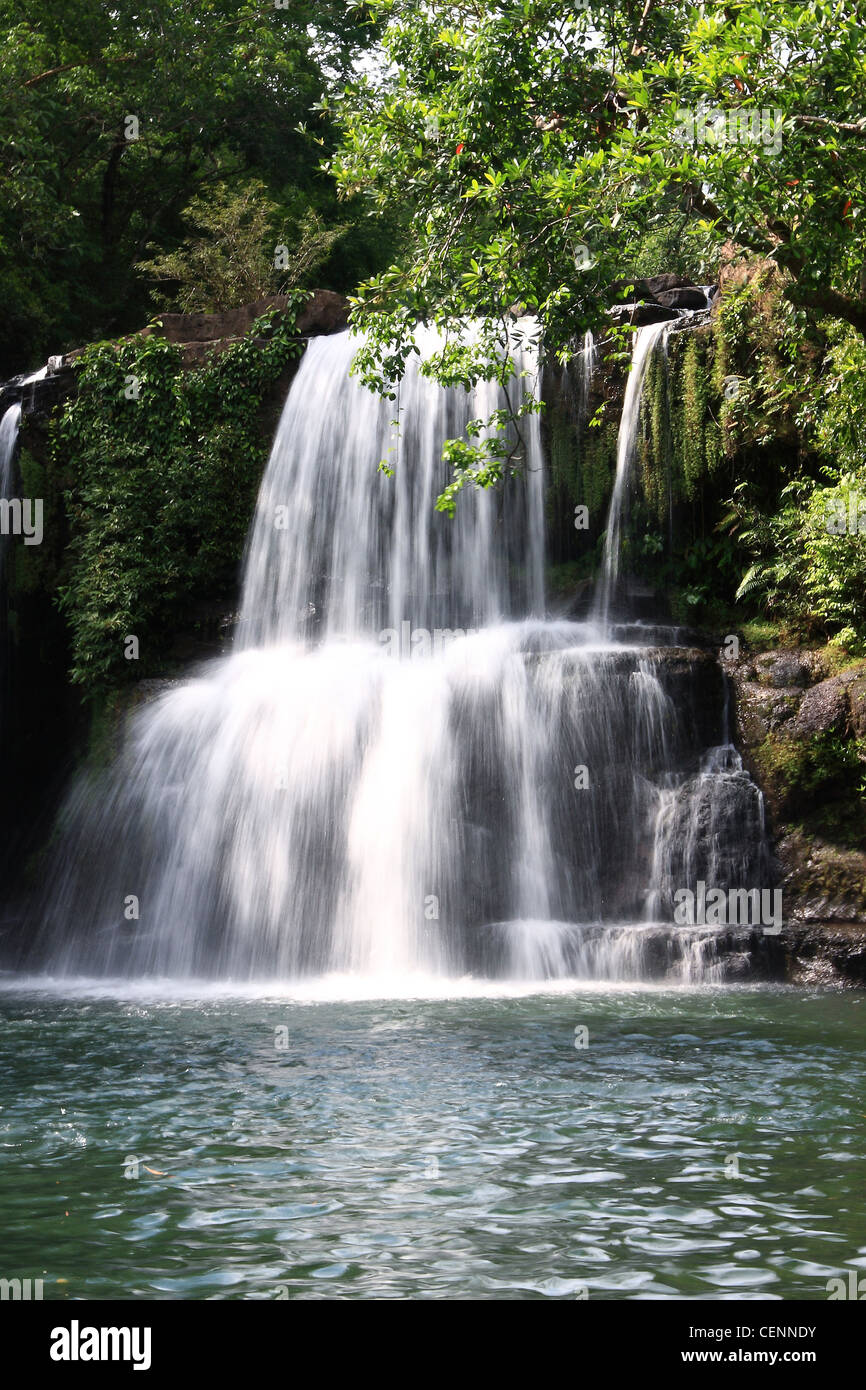 Klong Jao Wasserfall Stockfoto