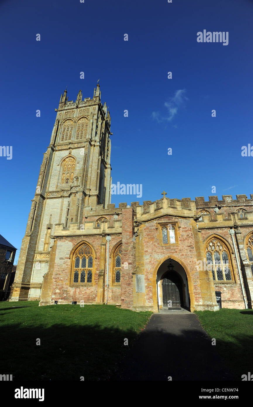 Minster Kirche von St Mary the Virgin in North Petherton, es stammt aus dem 15. Jahrhundert und ist ein Klasse 1 aufgeführten Gebäude Stockfoto