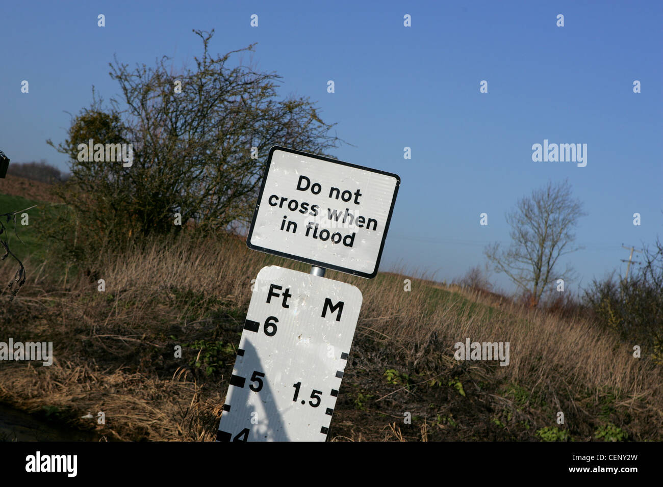 Bilovec ford Stockfoto