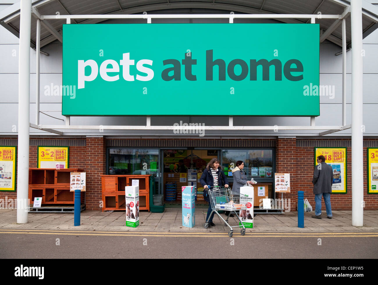 Haustiere zu Hause lagern, Newmarket Suffolk UK Stockfoto