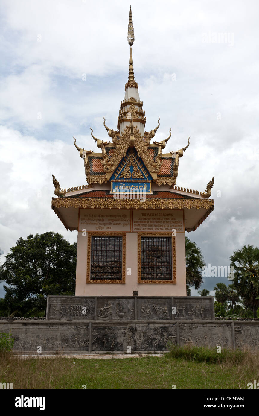 Denkmal in Kambodscha Stockfoto