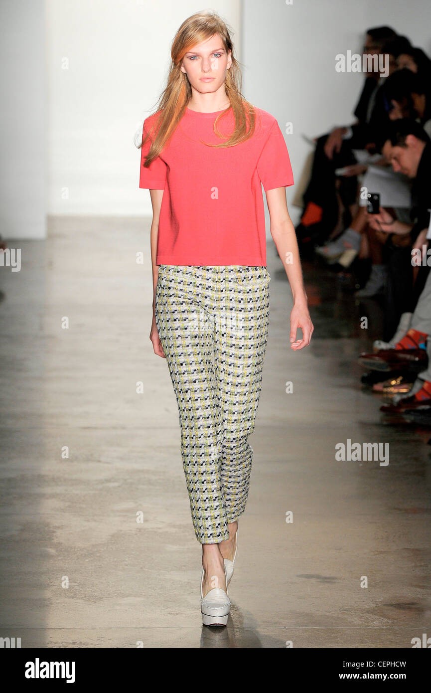 Peter Som New York bereit zum WearSpringSummer 2012 Stockfoto