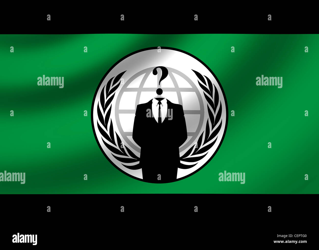 Anonyme Gruppe Stockfoto