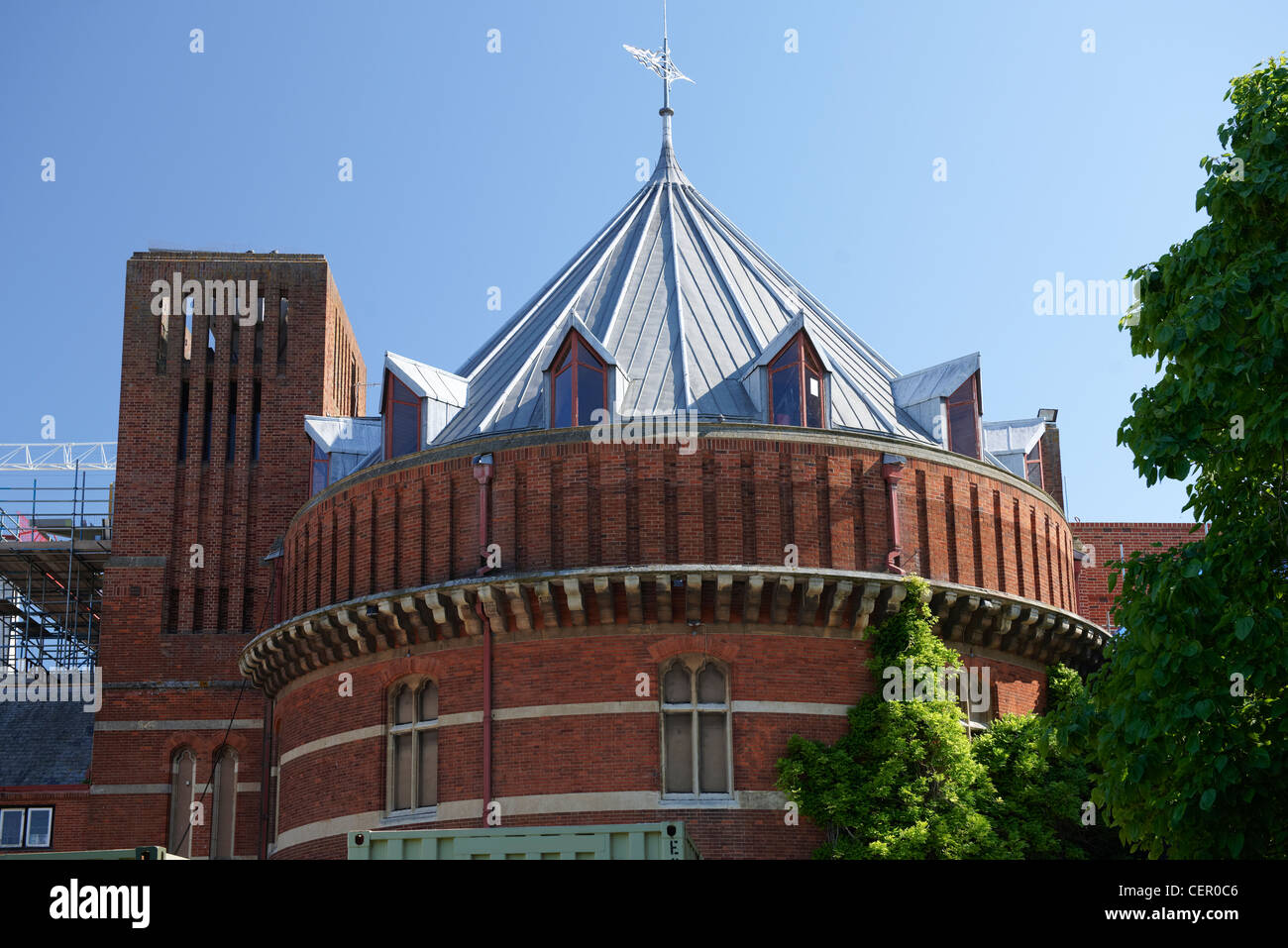 Das Swan Theatre, ein Theater, gehören zu der Royal Shakespeare Company (RSC), wurde 1986 zum Host Aufführungen von der Wor eröffnet. Stockfoto