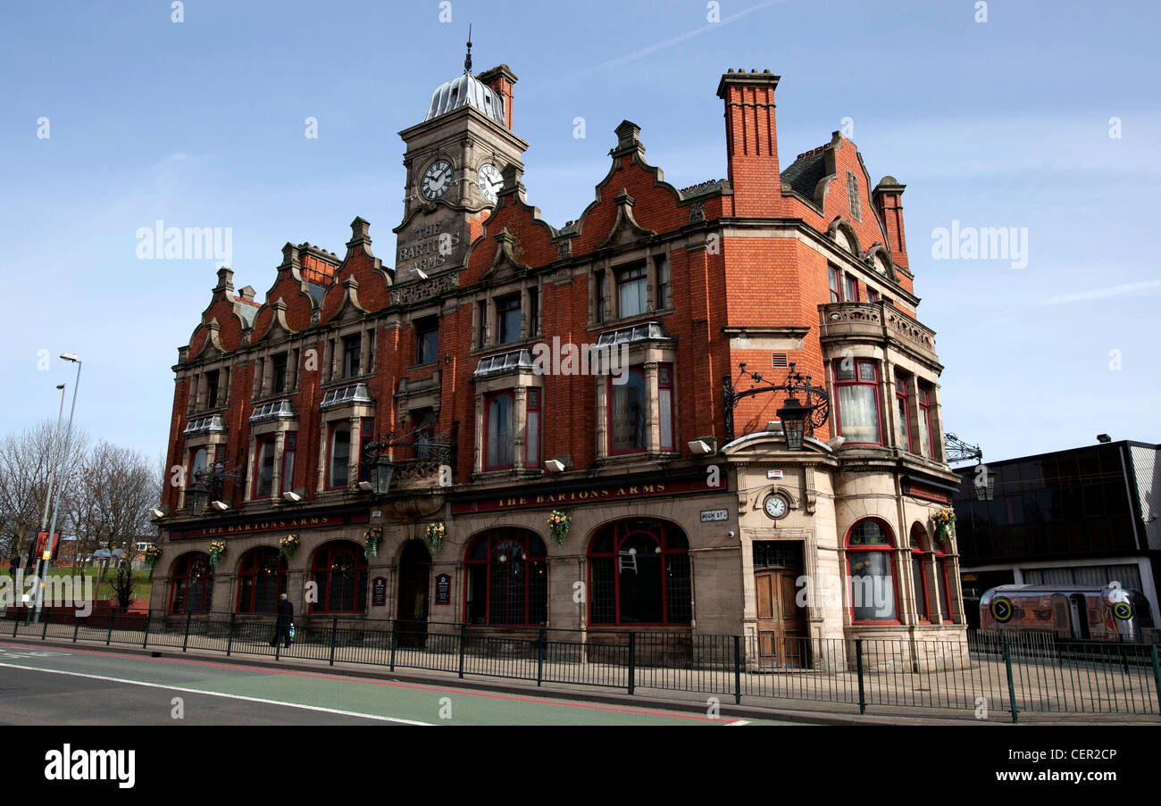 Bartons Arme Wirtshaus, Aston Birmingham. Eines der ältesten Gaststätten in Birmingham. Stockfoto