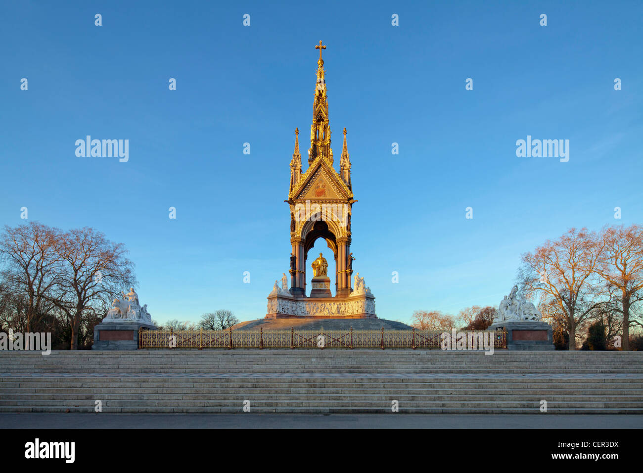Albert Memorial, London Stockfoto