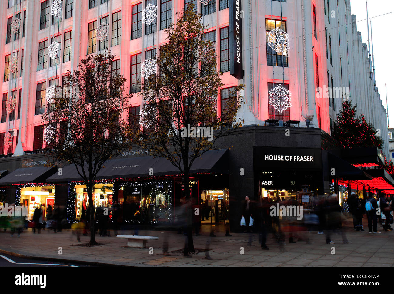 House Of Fraser In London Oxford Street