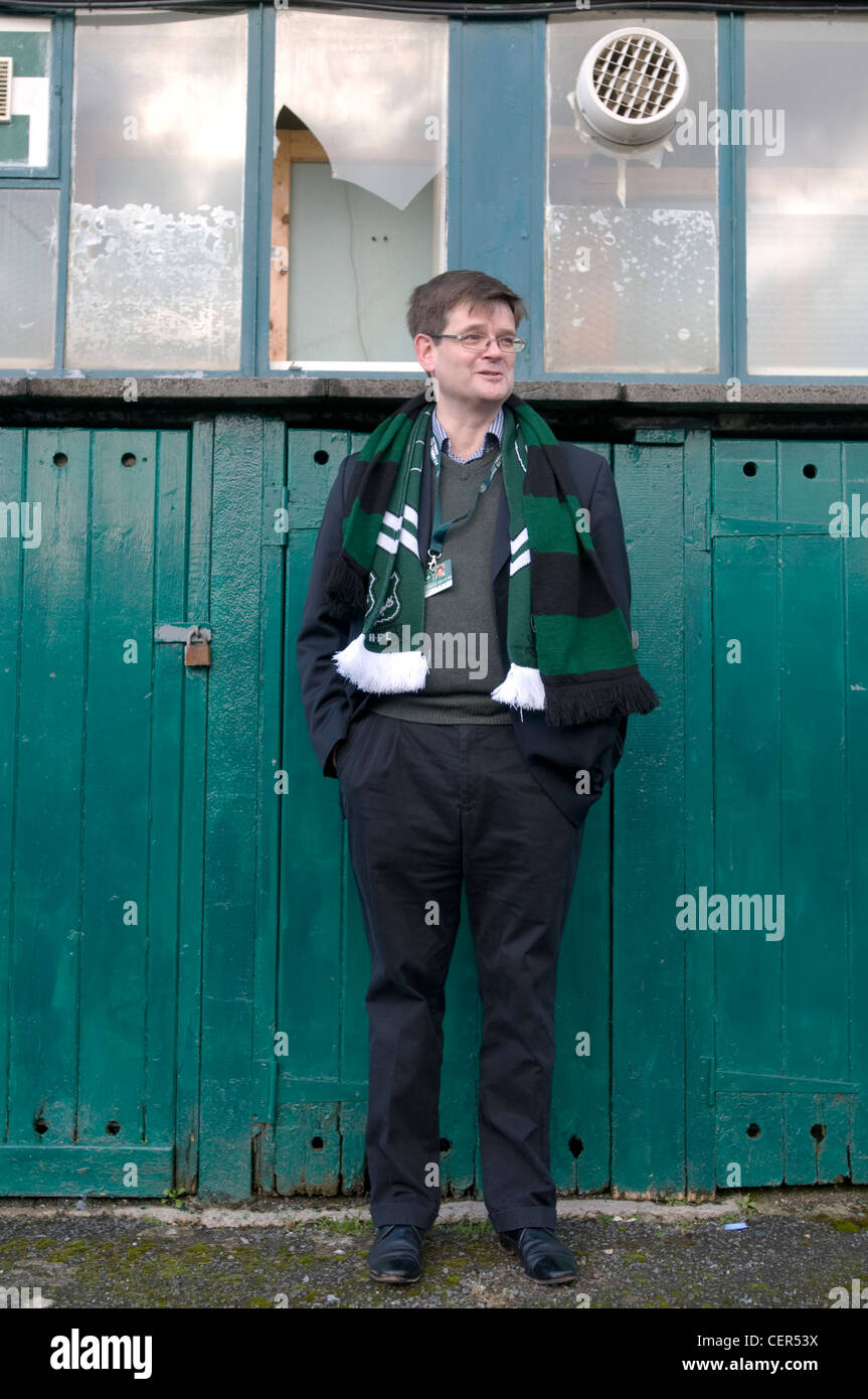 Geschäftsmann James Brent Plymouth Argyle FC Stockfoto