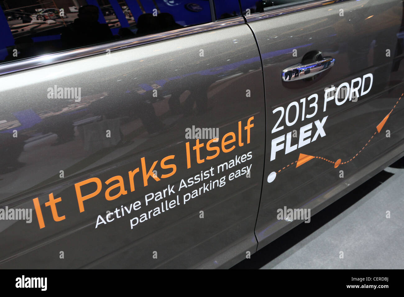 Ford flex Parks selbst Stockfoto