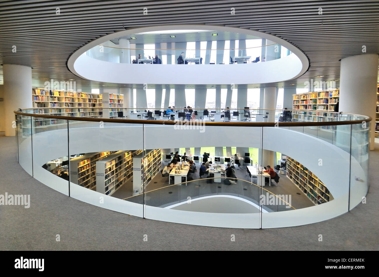 Die neue Bibliothek, Universität von Aberdeen Stockfoto