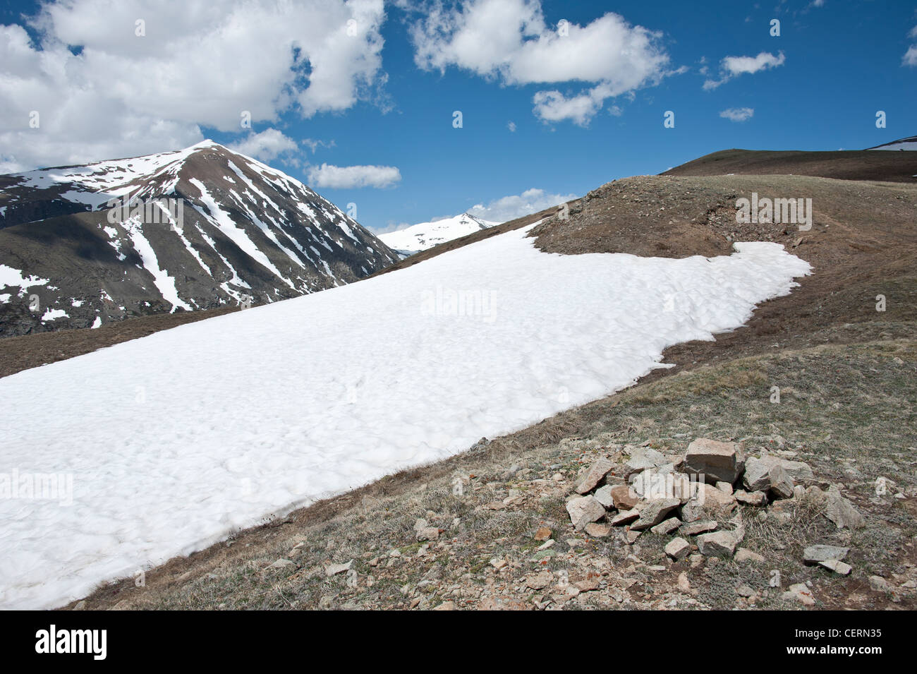 Colorado Bergen mit blauem Himmel Stockfoto