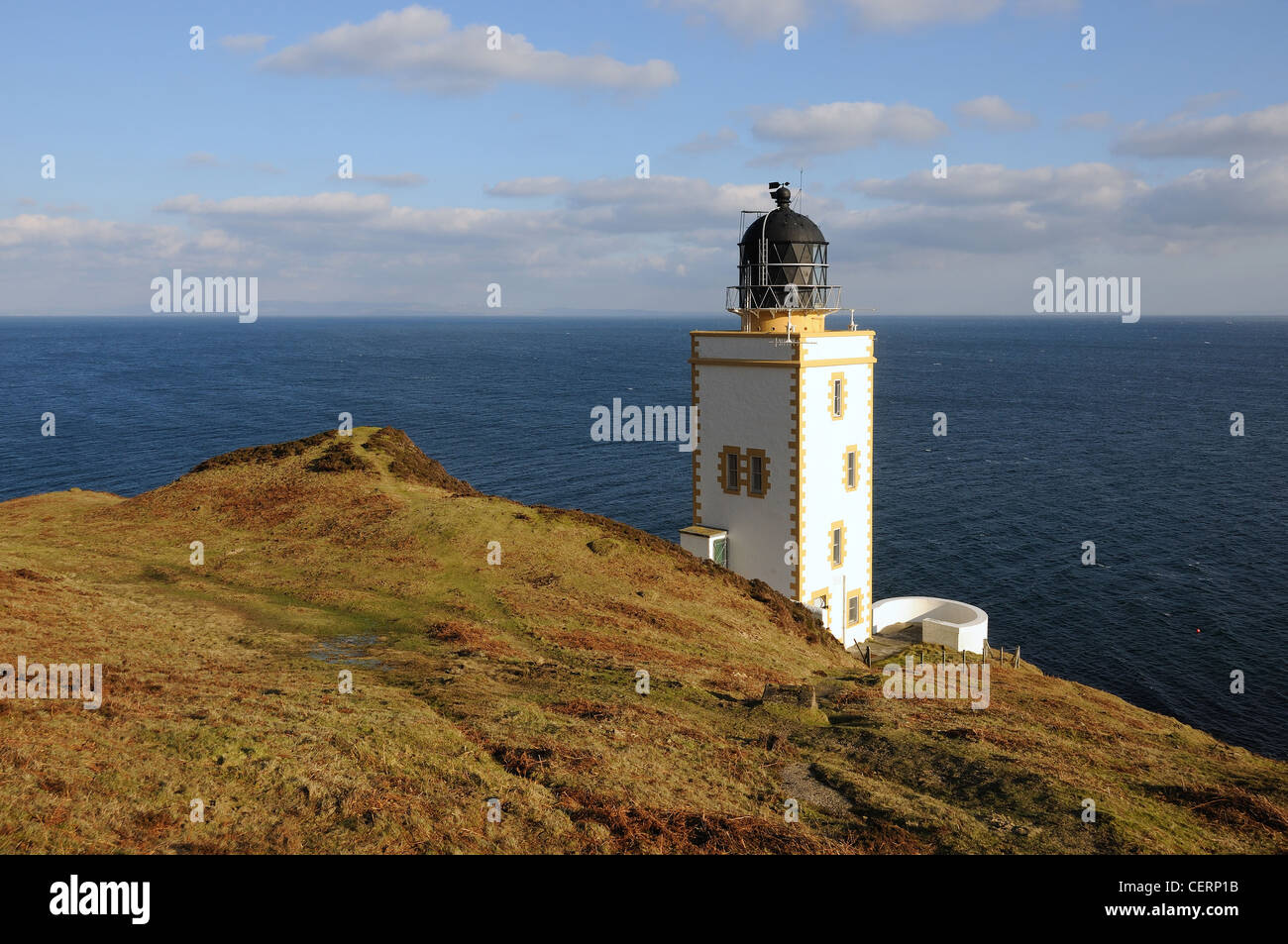 Holy Island (äußeren) Leuchtturm, Arran, Schottland Stockfoto