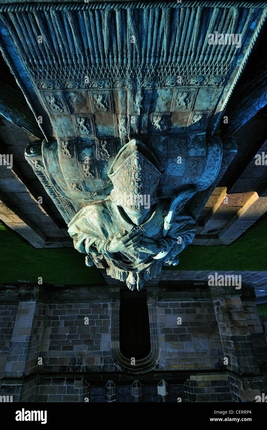 Bischof Elphinstone Grab, Kings College, Old Aberdeen Stockfoto