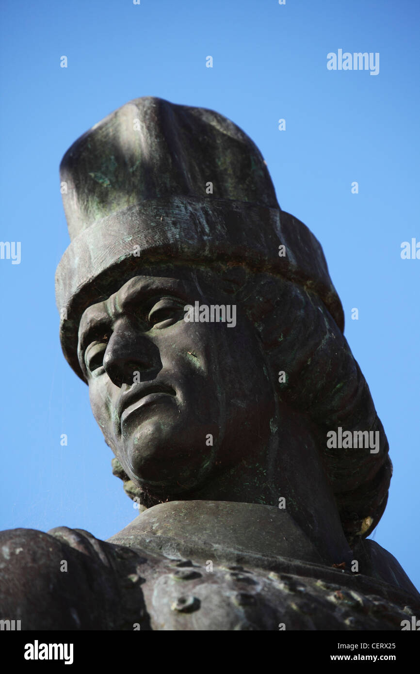 Gil Eanes Denkmal, Lagos, Algarve, Portugal. Stockfoto