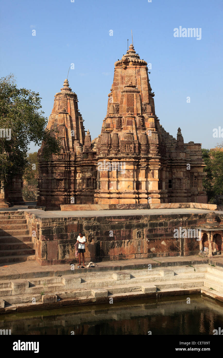 Indien, Rajasthan, Bijolia, Hajaresvara Mahadeva, hindu-Tempel, Stockfoto