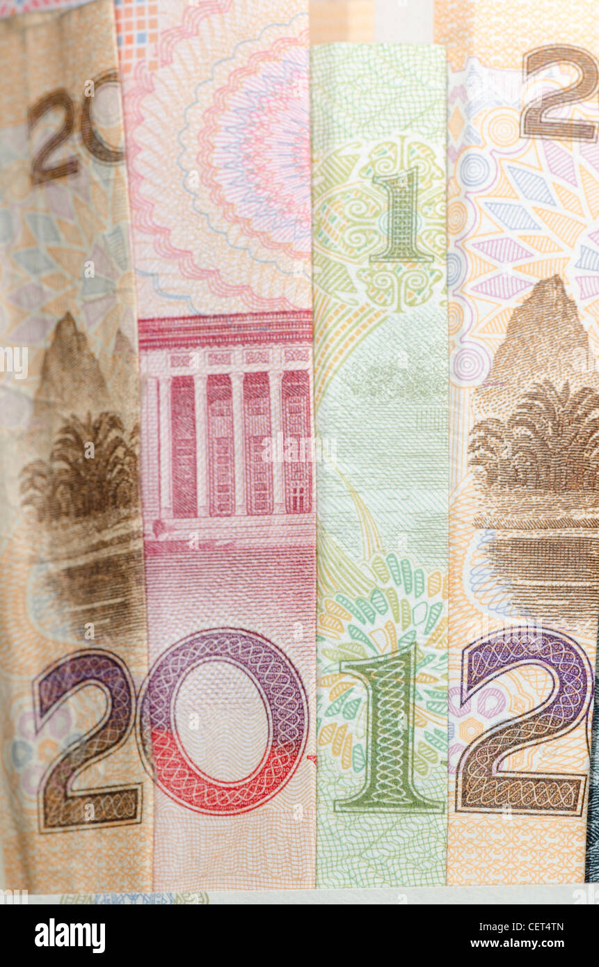 Chinesische Banknote Neujahr 2012 finanziellen Hintergrund Stockfoto