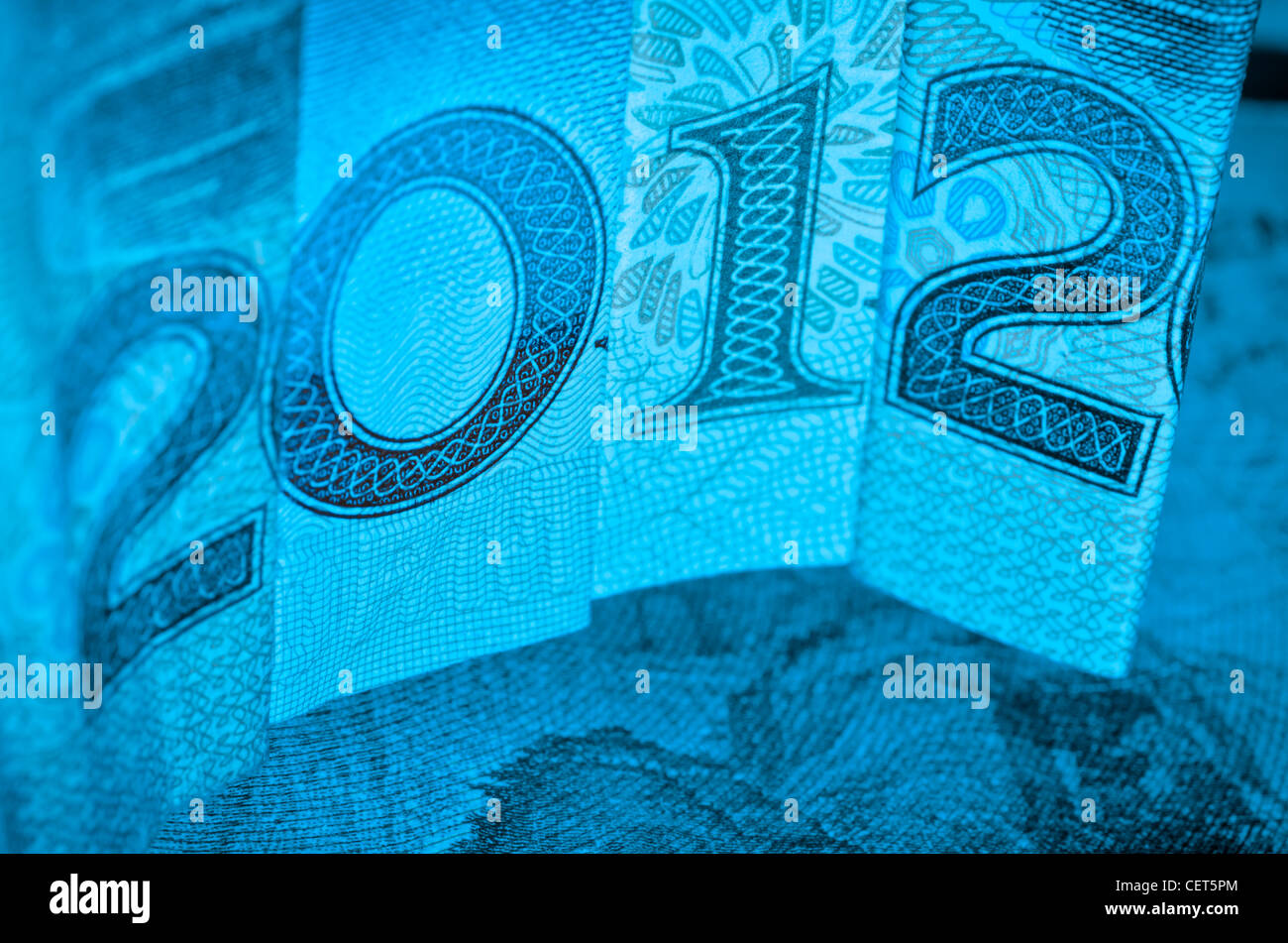 Chinesische Banknote Neujahr 2012 finanziellen Hintergrund Stockfoto