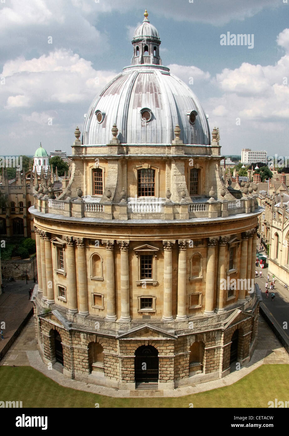 Ansicht des Radcliffe Camera in Oxford England. Stockfoto