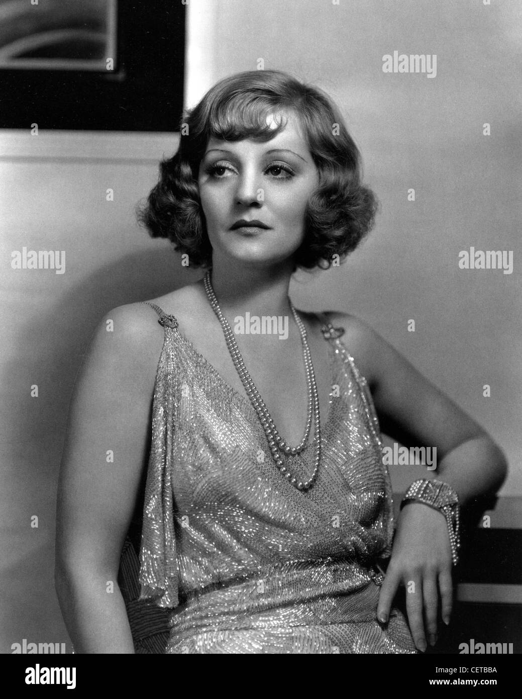 TALLULAH BANKHEAD (1902-1968) US-Bühne und Film Schauspielerin im Jahr 1933 Stockfoto