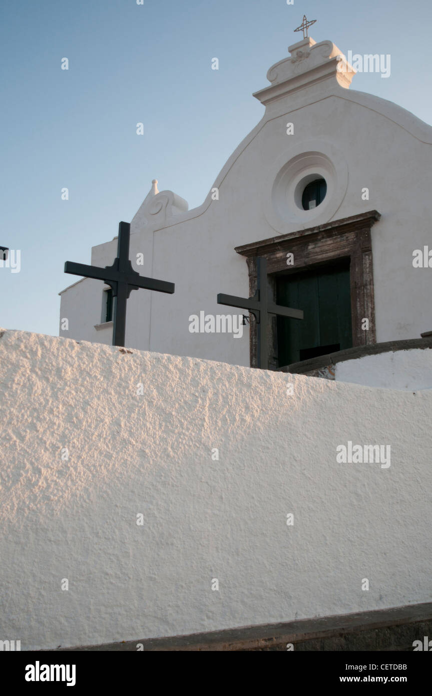 Kirche von Soccorso, Forio auf der Insel Ischia Stockfoto