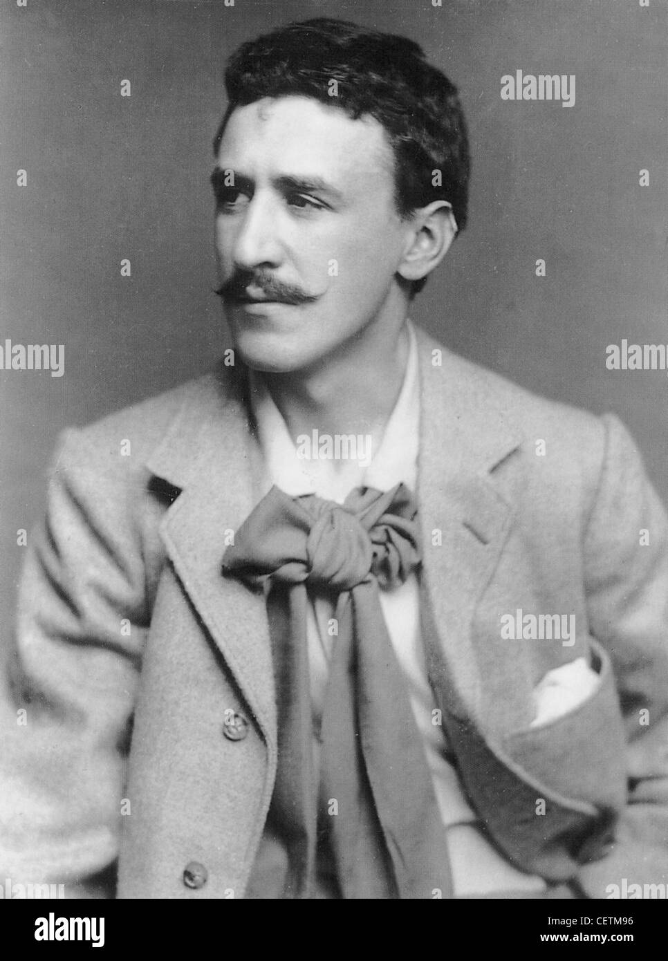 CHARLES RENNIE MACKINTOSH (1868 – 1928), schottischer Architekt, Designer und Künstler im Jahr 1893. Stockfoto