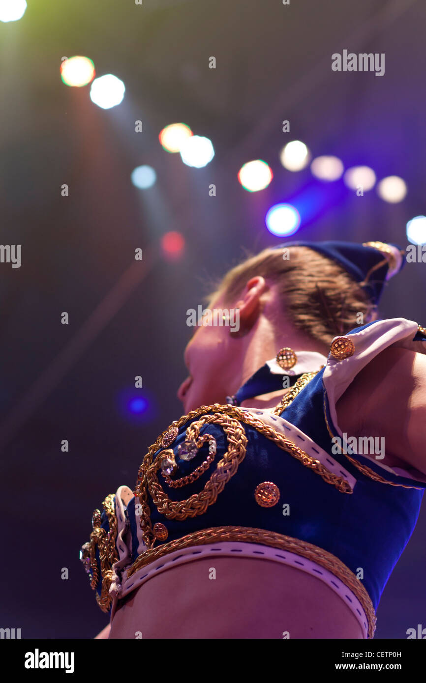 Tänzerin im Zirkus-show Stockfoto