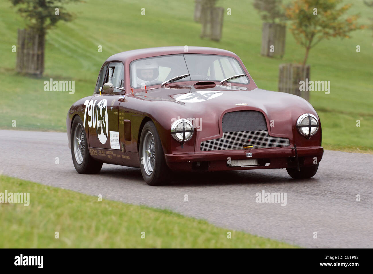 Klassischen britischen Sportwagen Aston Martin DB 2/4 Stockfoto