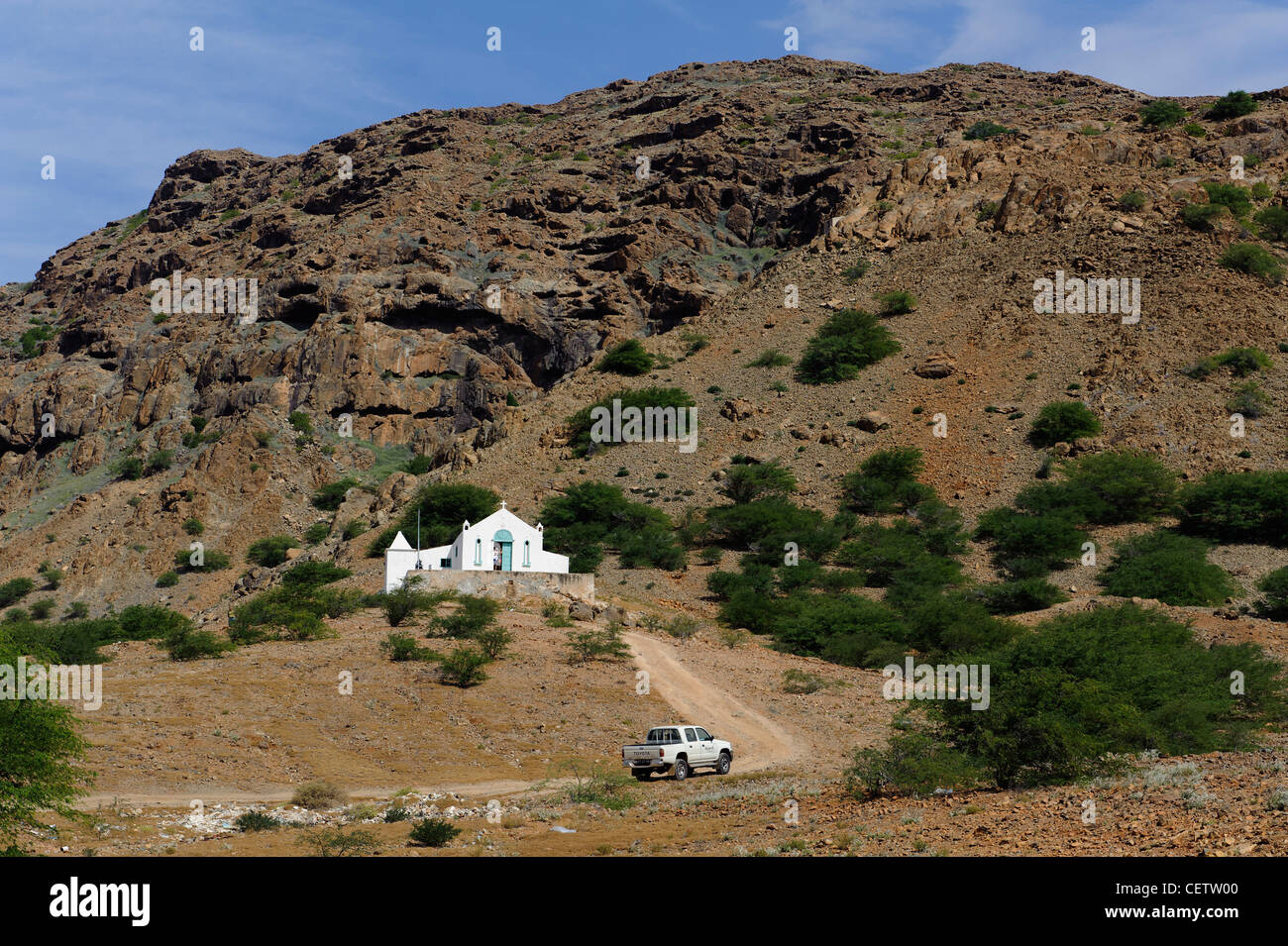 Nossa Senhora da Conceição in Povoacao Velha, Boa Vista, Kapverdische Inseln, Afrika Stockfoto