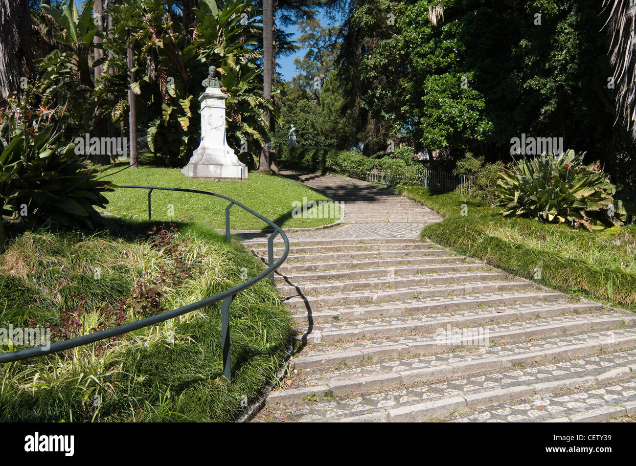 Botanischer Garten der Universität Lissabon Stockfoto