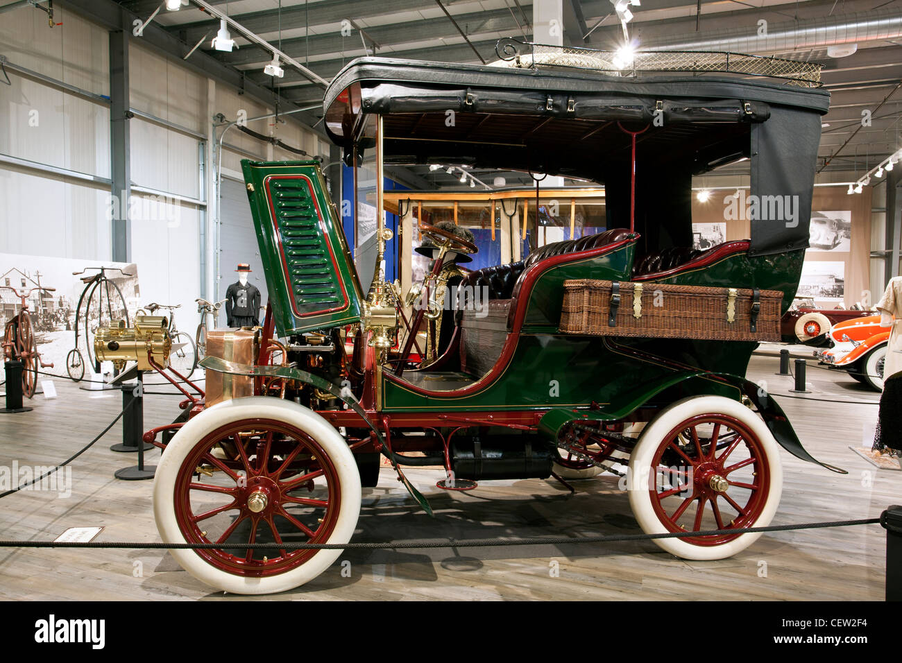 1903-Toledo. Fountainhead Antique Auto Museum. Fairbanks. Alaska. USA Stockfoto