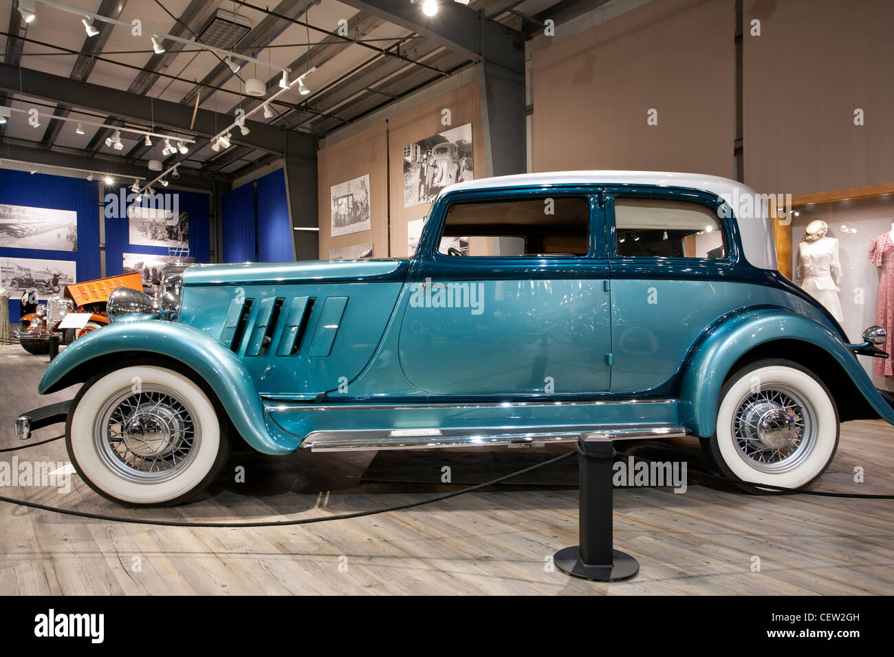 1933 Ihre Silberhochzeit Serie K-321 Victoria. Fountainhead Antique Auto Museum. Fairbanks. Alaska. USA Stockfoto