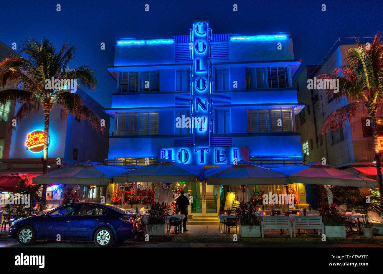 Colony Hotel South Beach Miami Florida Stockfoto