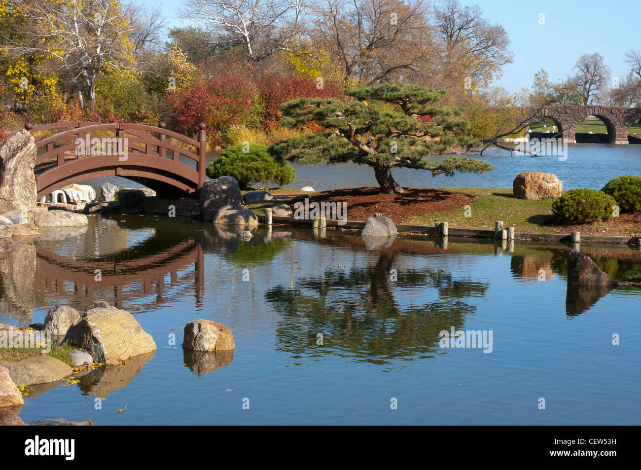 Chicago Osaka Japanese Garden In Jackson Park Hyde Park Viertel