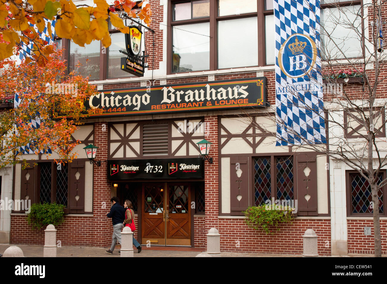 Chicago Brauhaus deutsches Restaurant in Lincoln Square Nachbarschaft