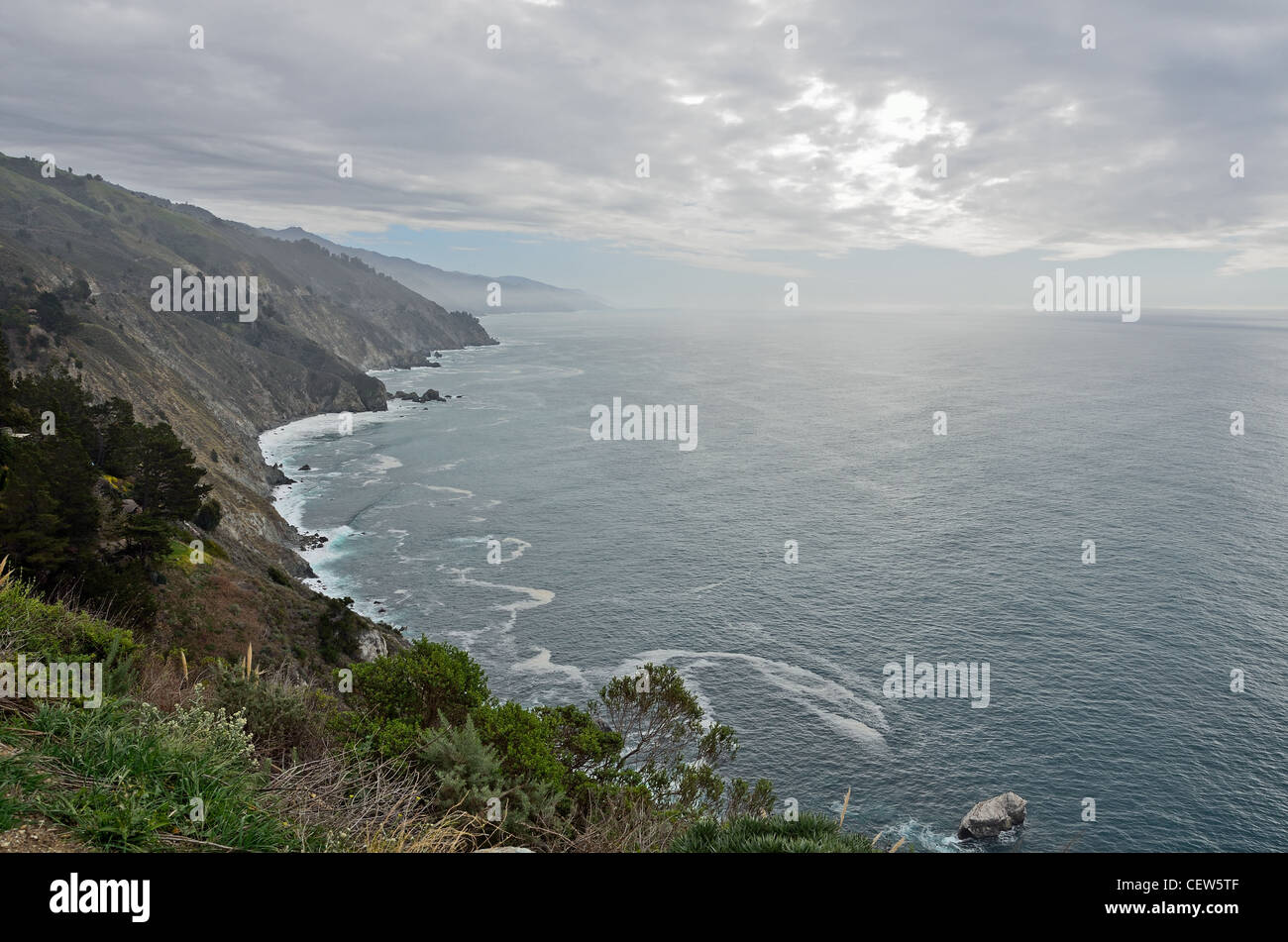 Big Sur Küste, California Stockfoto
