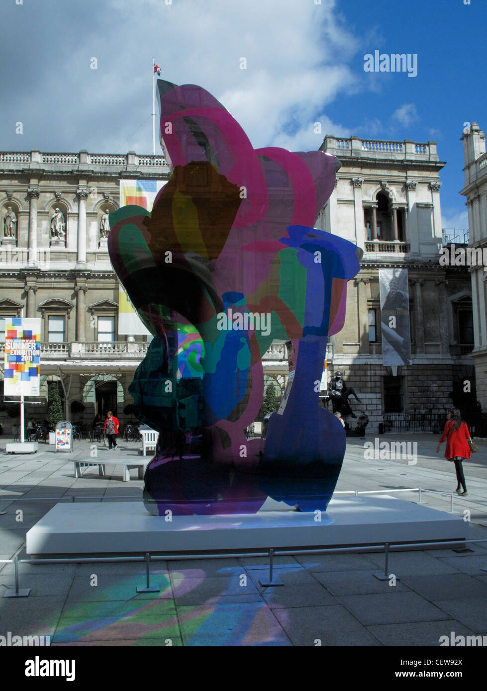 Jeff Koons Coloring Book Skulptur Sommer 2011 Royal Academy of Arts