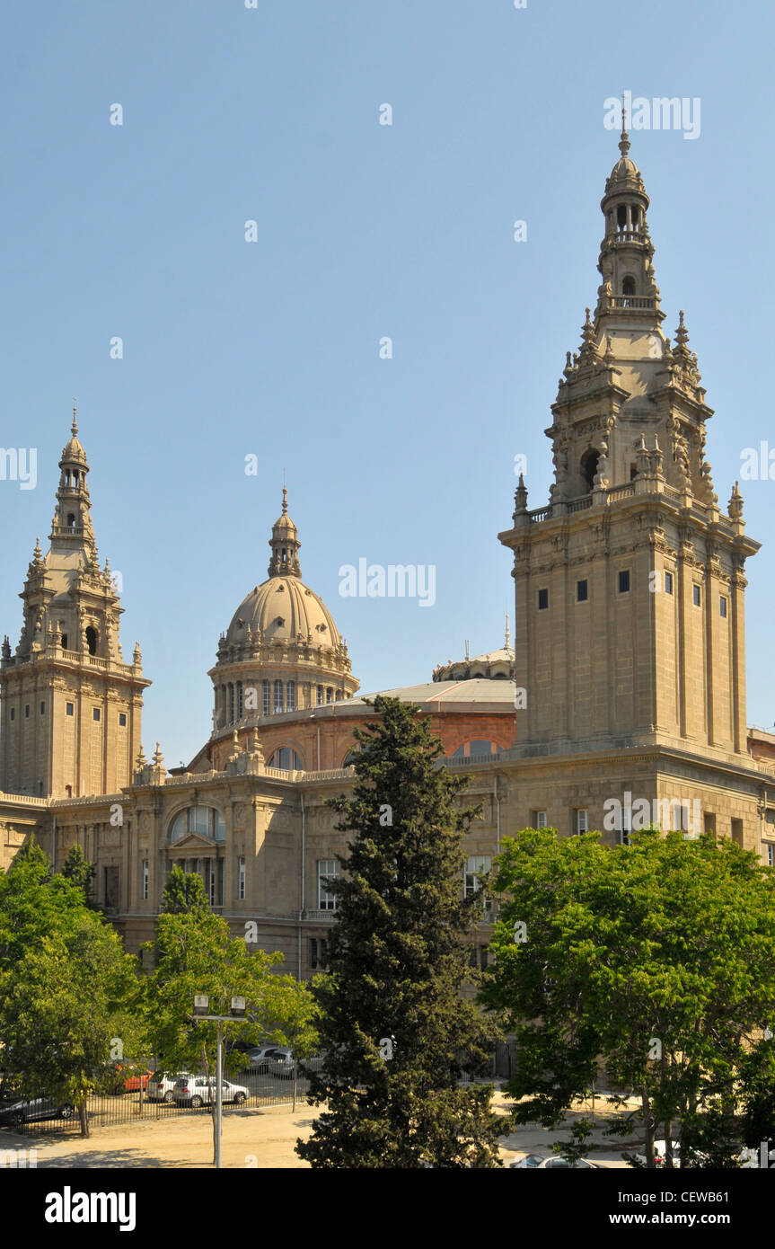 Nationales Museum der Kunst Barcelona Spanien Europa Katalonien MNAC Stockfoto