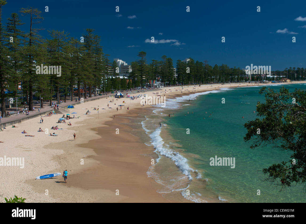 Manly Beach Sydney Australia Stockfoto
