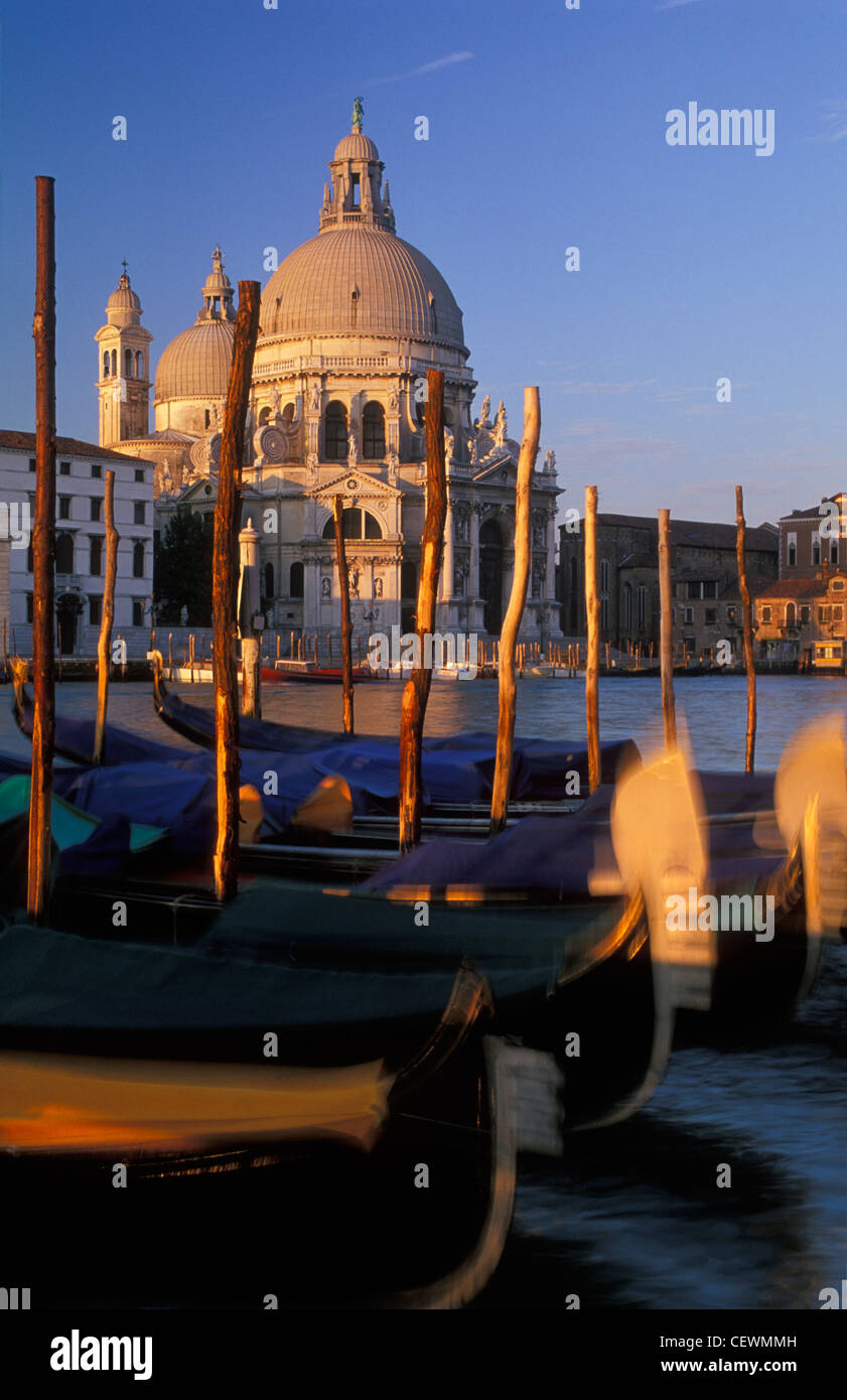 Der Canal Grande, Santa Maria della Salute, Venedig, Italien Stockfoto