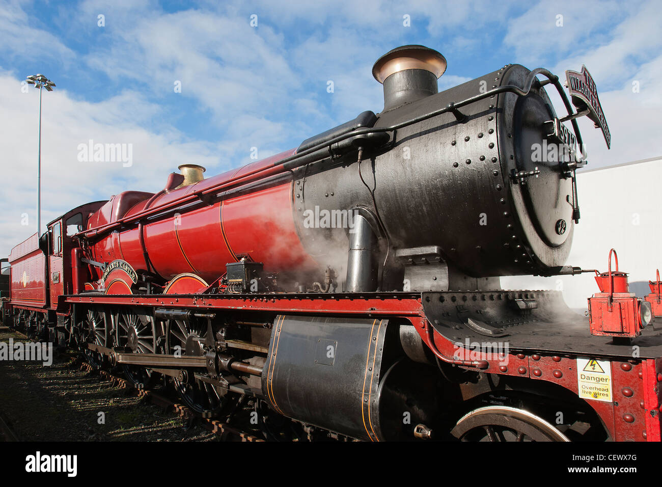 Die original Harry Potter Hogwarts Express Dampflok im ...