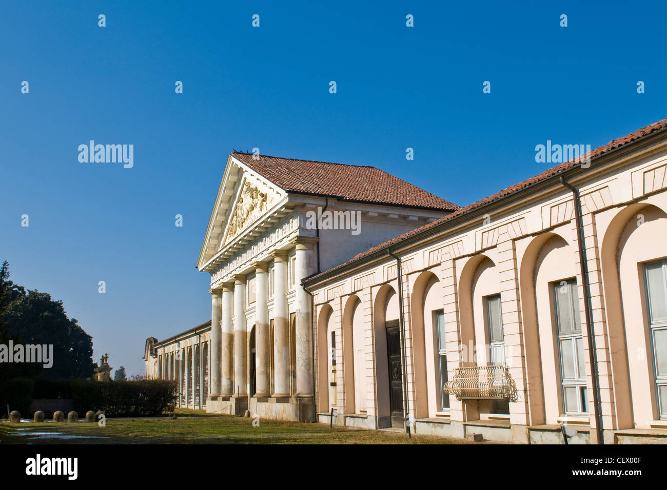 Belgioioso Burg, Belgioioso, Lombardei, Italien Stockfoto