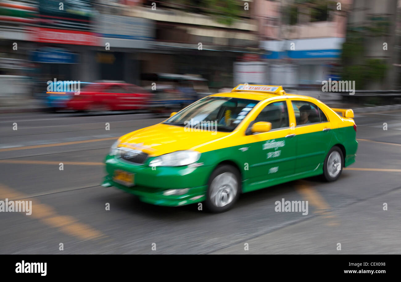 Bangkok in Thailand taxi Stockfoto