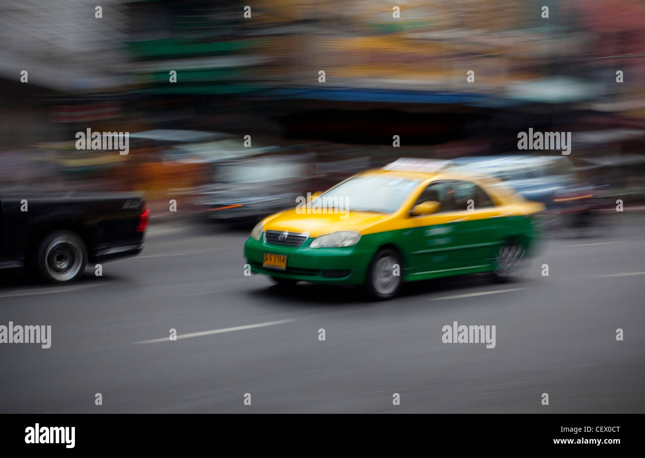 Bangkok in Thailand taxi Stockfoto