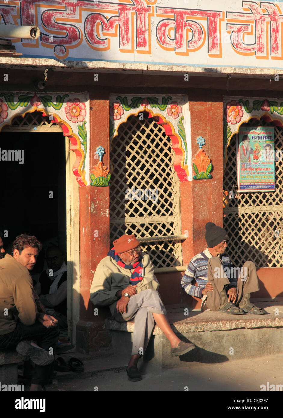 Indien, Rajasthan, Jodhpur, Altstadt, Straßenszene, Menschen, Stockfoto