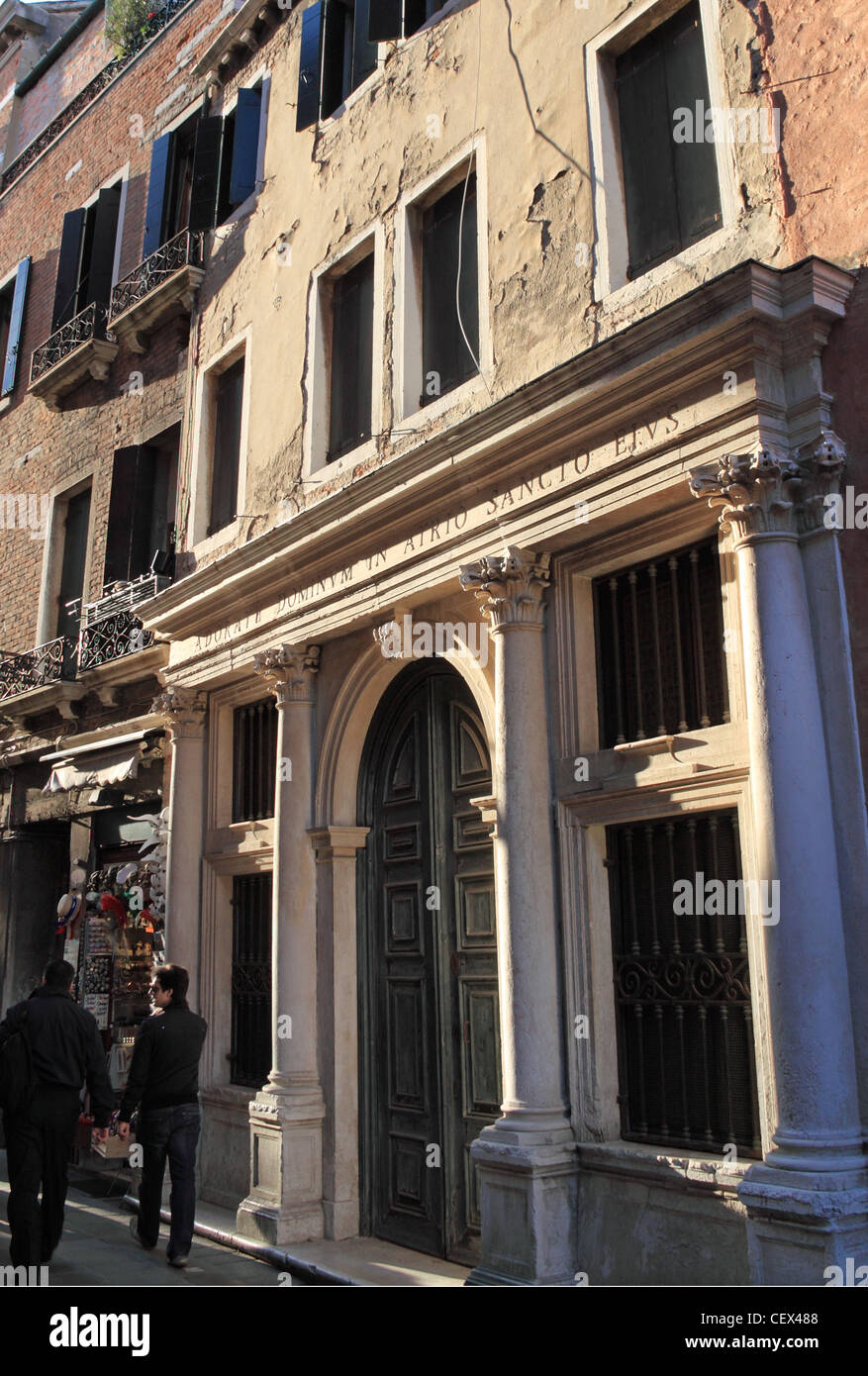 Chiesa di San Paolo Apostolo (aka San Polo), Salizado San Polo, Calle dei Saoneri, Venedig, Venetien, Italien, Adria, Europa Stockfoto