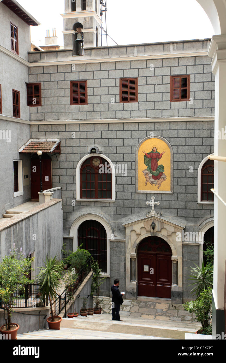 Türkei; Istanbul; Beyoglu, katholische Kirche, Stockfoto