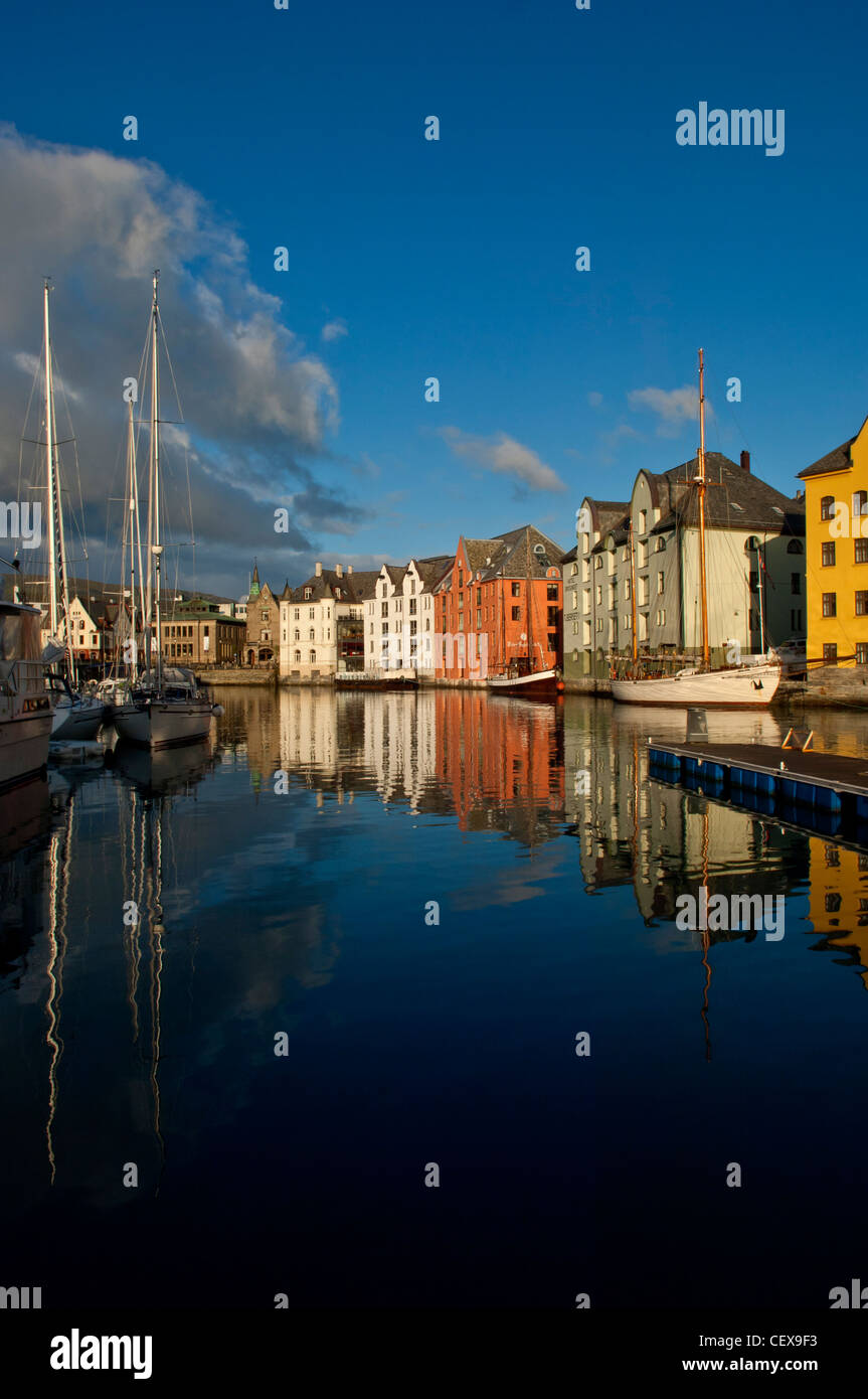 Alesund mehr Og Romsdal-Norwegen Stockfoto