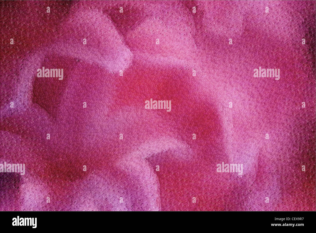 Rosa Lilie Blume Malerei Kunst Stockfoto