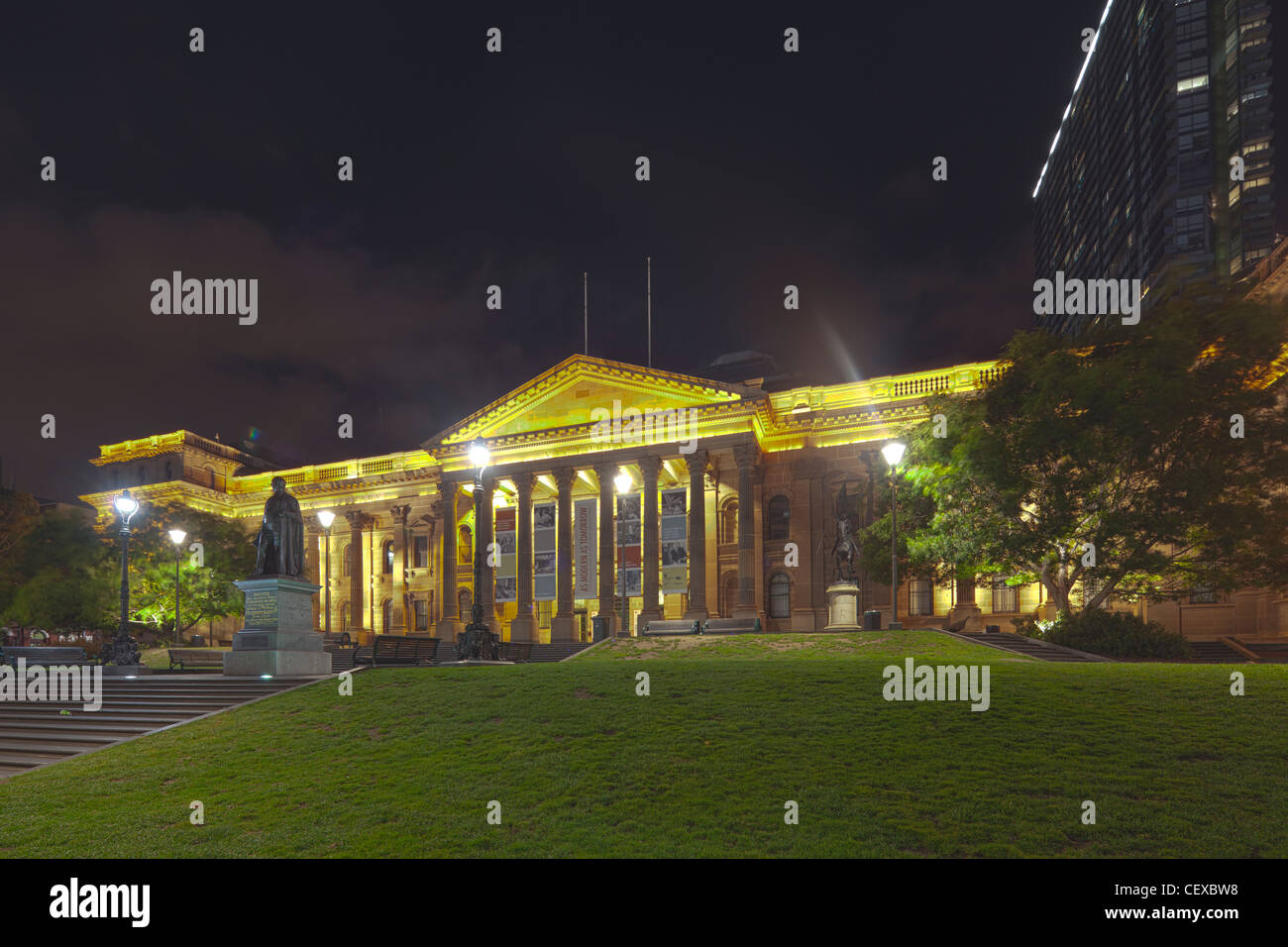 State Library of Victoria, Melbourne, Australien Stockfotografie - Alamy