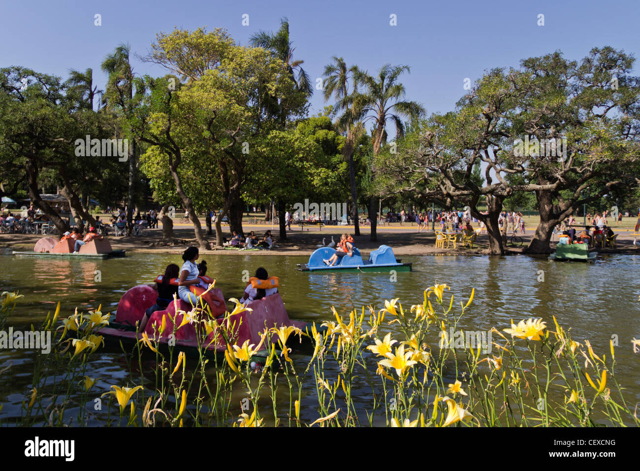 Parque Tres de Febrero, Bosque de Palermo, Buenos Aires, Argentinien Stockfoto